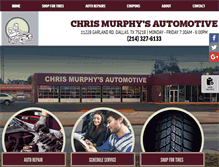 Tablet Screenshot of chrismurphysautomotive.com